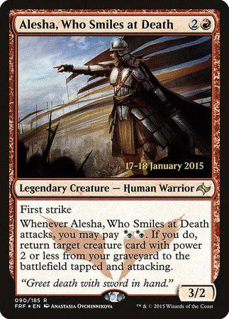 Alesha, Who Smiles at Death [Fate Reforged Promos] - Destination Retro