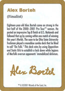 Alex Borteh Bio [World Championship Decks 2001] - Destination Retro