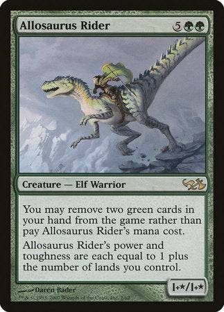 Allosaurus Rider [Duel Decks: Elves vs. Goblins] - Destination Retro