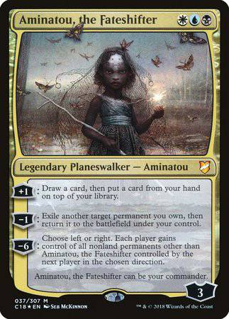 Aminatou, the Fateshifter [Commander 2018] - Destination Retro