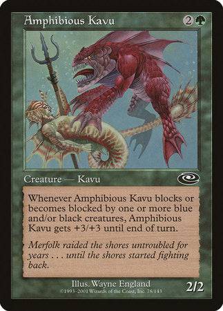Amphibious Kavu [Planeshift] - Destination Retro