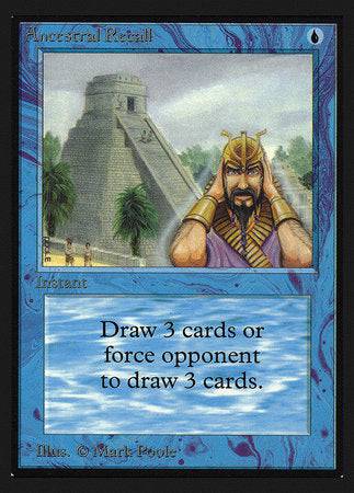 Ancestral Recall (CE) [Collectors’ Edition] - Destination Retro