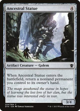 Ancestral Statue [Dragons of Tarkir] - Destination Retro