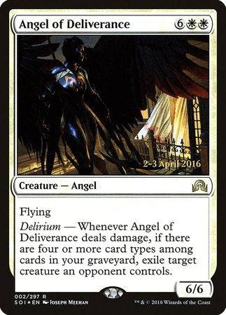 Angel of Deliverance [Shadows over Innistrad Promos] - Destination Retro