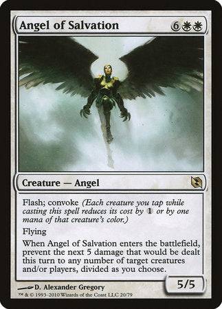 Angel of Salvation [Duel Decks: Elspeth vs. Tezzeret] - Destination Retro