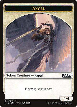 Angel Token [Core Set 2019 Tokens] - Destination Retro