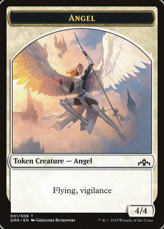 Angel Token [Guilds of Ravnica Tokens] - Destination Retro