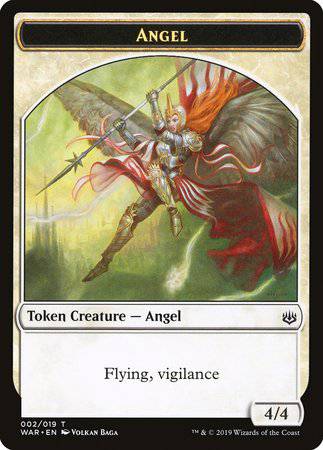 Angel Token [War of the Spark Tokens] - Destination Retro