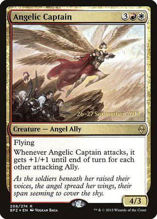Angelic Captain [Battle for Zendikar Promos] - Destination Retro