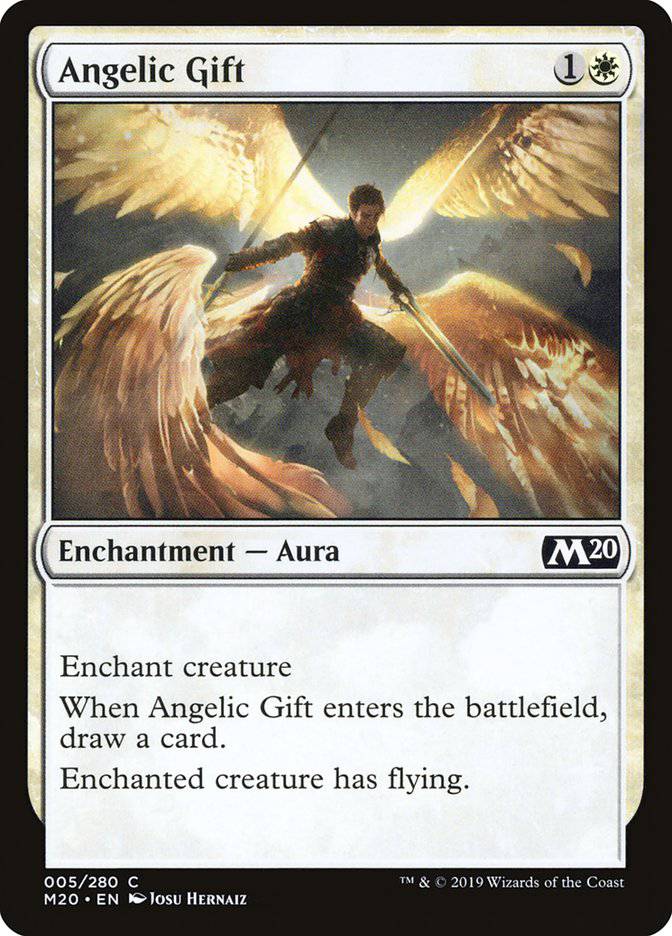 Angelic Gift [Core Set 2020] - Destination Retro