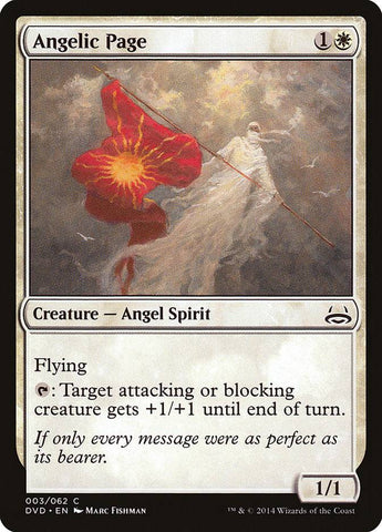 Angelic Page (Divine vs. Demonic) [Duel Decks Anthology] - Destination Retro