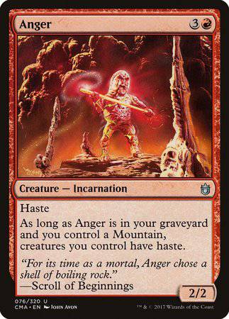 Anger [Commander Anthology] - Destination Retro