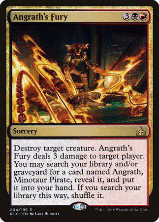 Angrath's Fury [Rivals of Ixalan] - Destination Retro
