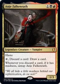 Anje Falkenrath (Commander 2019) [Oversize Cards] - Destination Retro