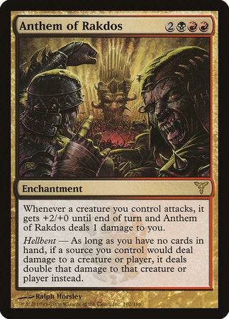 Anthem of Rakdos [Dissension] - Destination Retro