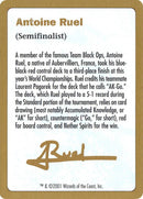 Antoine Ruel Bio [World Championship Decks 2001] - Destination Retro