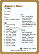 Antoine Ruel Decklist [World Championship Decks 2001] - Destination Retro