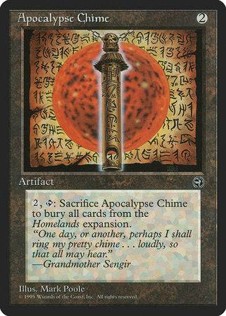 Apocalypse Chime [Homelands] - Destination Retro