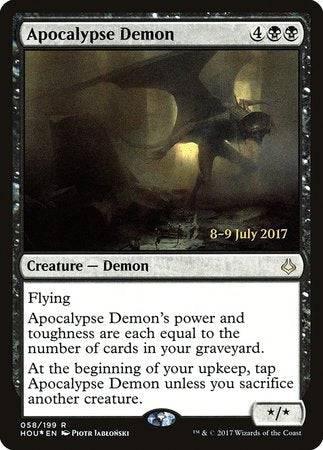 Apocalypse Demon [Hour of Devastation Promos] - Destination Retro