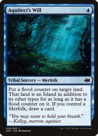 Aquitect's Will [Duel Decks: Merfolk vs. Goblins] - Destination Retro