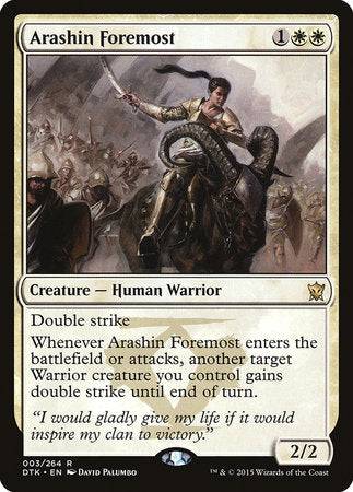 Arashin Foremost [Dragons of Tarkir] - Destination Retro