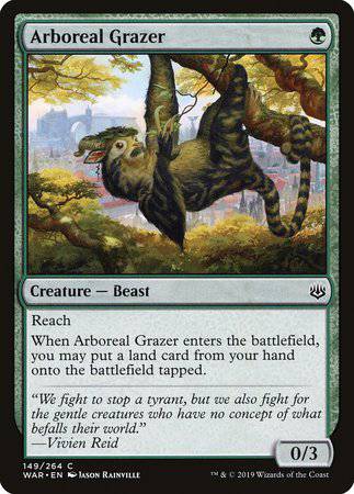 Arboreal Grazer [War of the Spark] - Destination Retro
