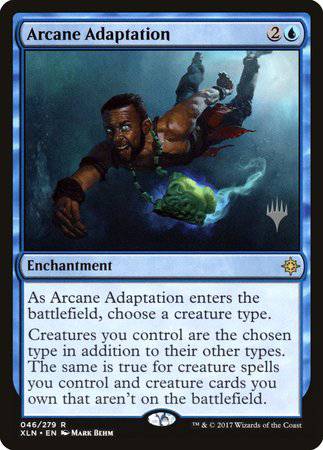Arcane Adaptation [Ixalan Promos] - Destination Retro