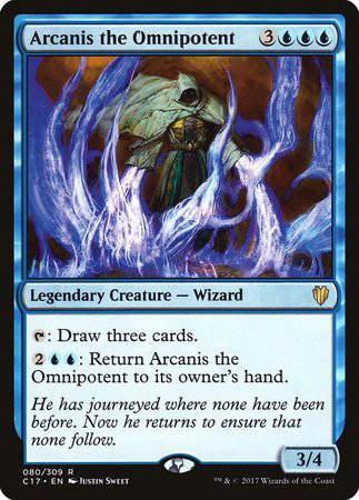 Arcanis the Omnipotent [Commander 2017] - Destination Retro