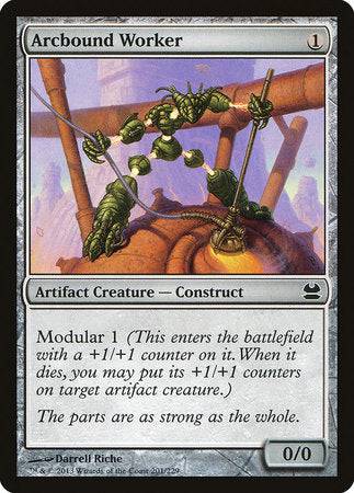 Arcbound Worker [Modern Masters] - Destination Retro