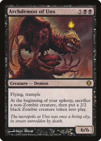 Archdemon of Unx [Shards of Alara] - Destination Retro