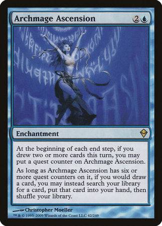 Archmage Ascension [Zendikar] - Destination Retro