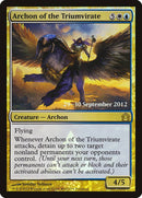 Archon of the Triumvirate [Return to Ravnica Prerelease Promos] - Destination Retro