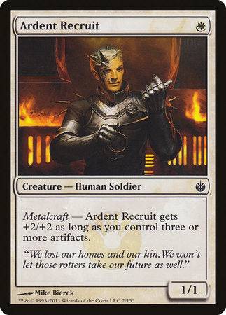 Ardent Recruit [Mirrodin Besieged] - Destination Retro