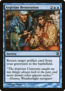 Argivian Restoration [Duel Decks: Elspeth vs. Tezzeret] - Destination Retro
