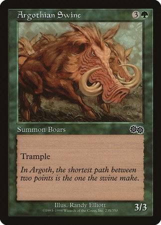 Argothian Swine [Urza's Saga] - Destination Retro