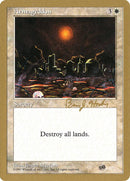 Armageddon (Brian Hacker) (SB) [World Championship Decks 1998] - Destination Retro
