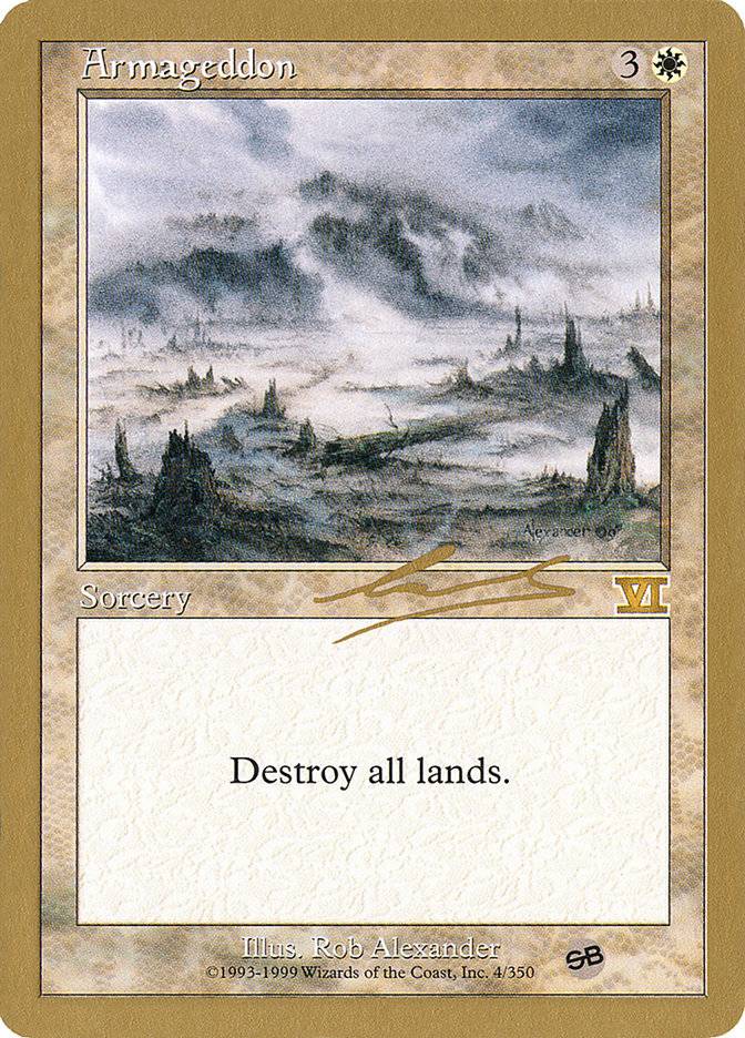 Armageddon (Nicolas Labarre) (SB) [World Championship Decks 2000] - Destination Retro