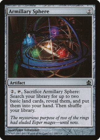 Armillary Sphere [Commander 2011] - Destination Retro
