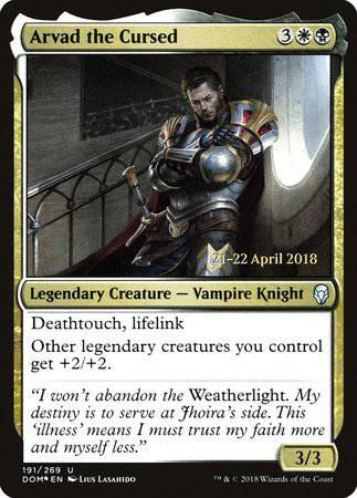 Arvad the Cursed [Dominaria Promos] - Destination Retro
