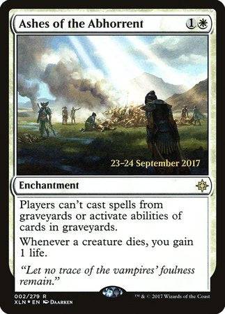 Ashes of the Abhorrent [Ixalan Promos] - Destination Retro