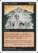 Ashes to Ashes [Fifth Edition] - Destination Retro