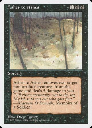 Ashes to Ashes [Fourth Edition] - Destination Retro