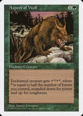 Aspect of Wolf [Fifth Edition] - Destination Retro