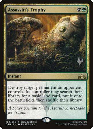 Assassin's Trophy [Guilds of Ravnica Promos] - Destination Retro