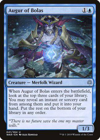 Augur of Bolas [War of the Spark] - Destination Retro