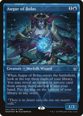 Augur of Bolas [War of the Spark Promos] - Destination Retro