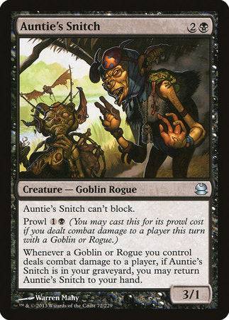 Auntie's Snitch [Modern Masters] - Destination Retro