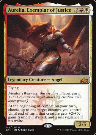 Aurelia, Exemplar of Justice [Guilds of Ravnica] - Destination Retro