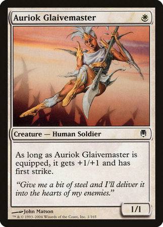 Auriok Glaivemaster [Darksteel] - Destination Retro