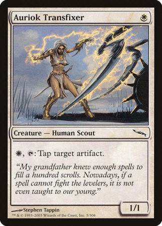 Auriok Transfixer [Mirrodin] - Destination Retro